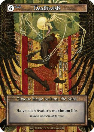 Deathwish (Foil) - Gothic Foil、Gothic、kayou