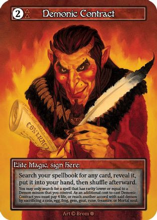 Demonic Contract (Foil) - Gothic Foil、Gothic、kayou