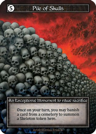 Pile of Skulls (Foil) - Gothic Foil、Gothic、kayou