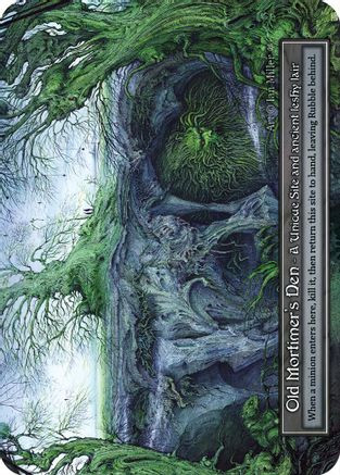 Old Mortimer's Den (Foil) - Gothic Foil、Gothic、kayou