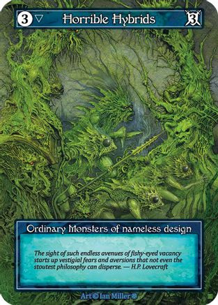 Horrible Hybrids (Foil) - Gothic Foil、Gothic、kayou