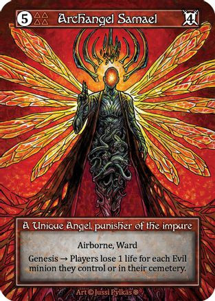 Archangel Samael (Foil) - Gothic Foil、Gothic、kayou