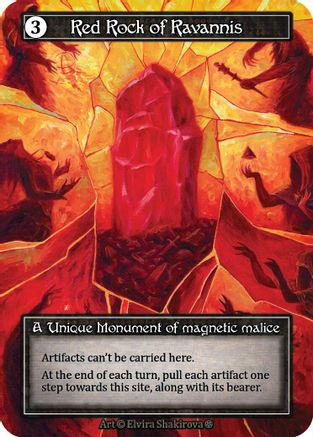 Red Rock of Ravannis (Foil) - Gothic Foil、Gothic、kayou