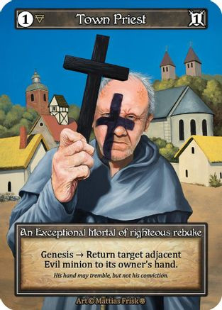 Town Priest (Foil) - Gothic Foil、Gothic、kayou