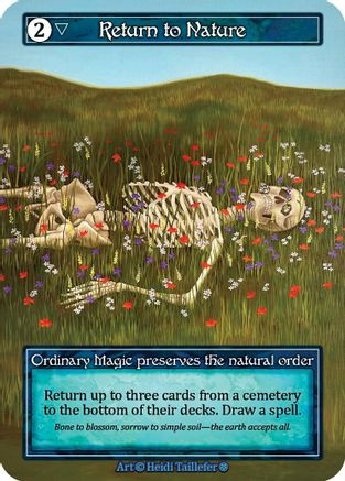 Return to Nature (Foil) - Gothic Foil、Gothic、kayou