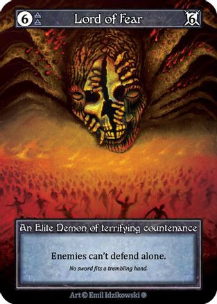Lord of Fear (Foil) - Gothic Foil、Gothic、kayou