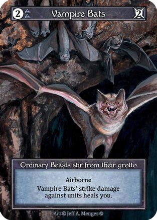 Vampire Bats (Foil) - Gothic Foil、Gothic、kayou
