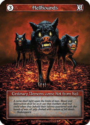 Hellhounds (Foil) - Gothic Foil、Gothic、kayou