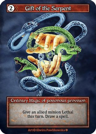 Gift of the Serpent (Foil) - Gothic Foil、Gothic、kayou