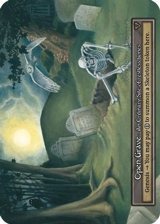 Open Grave (Foil) - Gothic Foil、Gothic、kayou