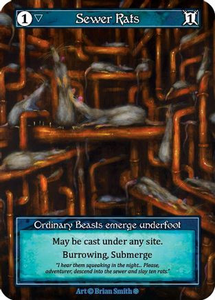 Sewer Rats (Foil) - Gothic Foil、Gothic、kayou