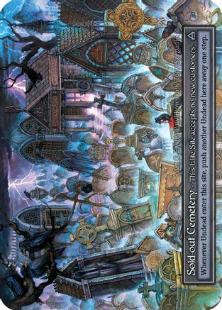 Sold-out Cemetery (Foil) - Gothic Foil、Gothic、kayou