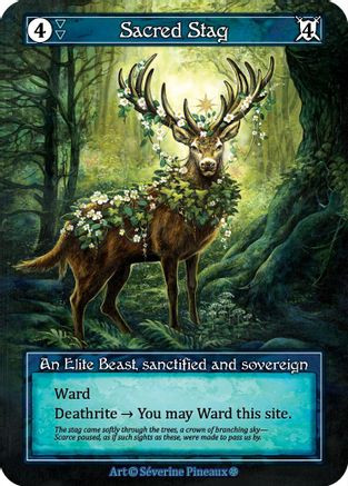 Sacred Stag (Foil) - Gothic Foil、Gothic、kayou