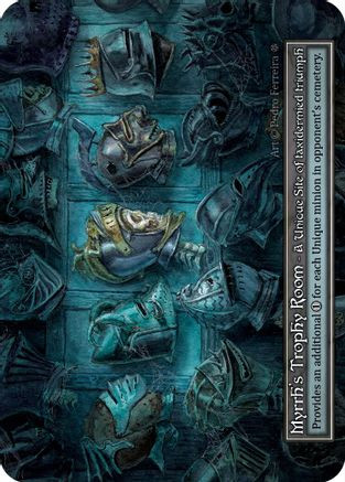 Myrrh's Trophy Room (Foil) - Gothic Foil、Gothic、kayou