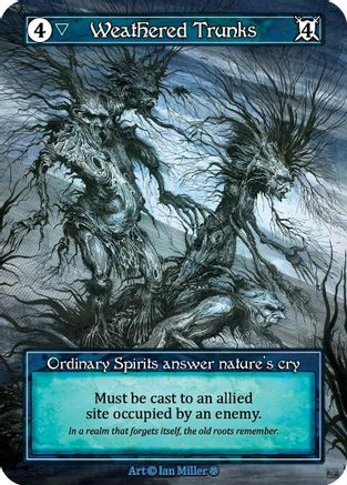 Weathered Trunks (Foil) - Gothic Foil、Gothic、kayou