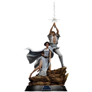 Star Wars: Luke and Leia LUCSWR115624-10 - Art Scale 1/10 Statue、Iron Studios、kayou