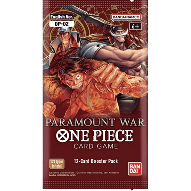 one piece card game paramount war booster box (OP02) Increase the number of techniques at your disposal One Piece Card Game -