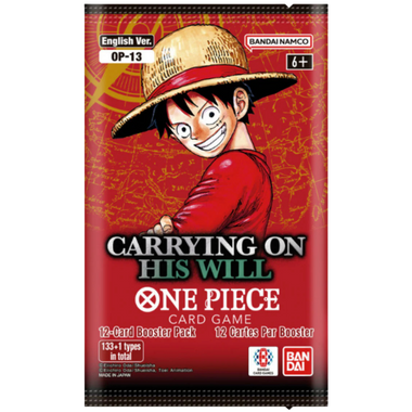 One Piece TCG: Carrying on his Will - Booster Pack OP-13 - Game Nerdz