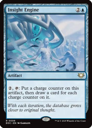 Insight Engine (EOC-006) - Commander: Edge of Eternities、Wizards of the Coast、kayou