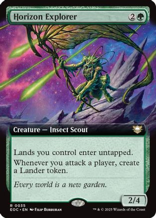 Horizon Explorer (Extended Art) (EOC-035) - Commander: Edge of Eternities、Wizards of the Coast、kayou