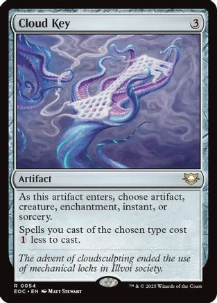 Cloud Key (EOC-054) - Commander: Edge of Eternities、Wizards of the Coast、kayou