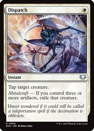 Dispatch (EOC-064) - Commander: Edge of Eternities、Wizards of the Coast、kayou