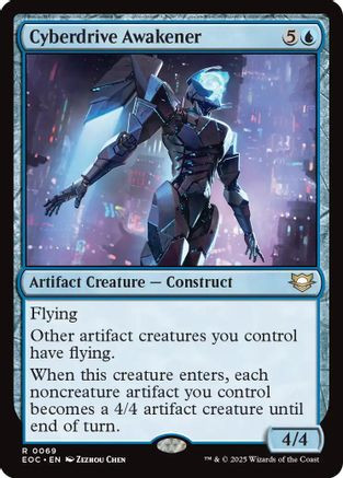 Cyberdrive Awakener (EOC-069) - Commander: Edge of Eternities、Wizards of the Coast、kayou
