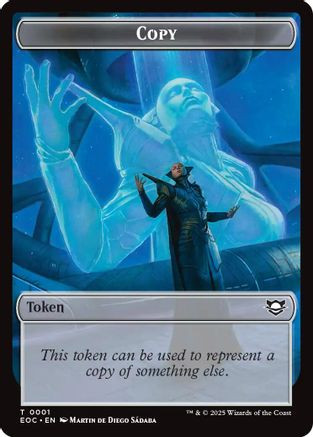 Copy // Clue Double-Sided Token (EOC-1 // 10) - Commander: Edge of Eternities、Wizards of the Coast、kayou