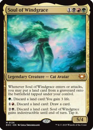 Soul of Windgrace (EOC-126) - Commander: Edge of Eternities、Wizards of the Coast、kayou
