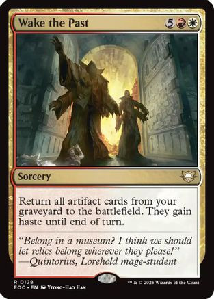 Wake the Past (EOC-128) - Commander: Edge of Eternities、Wizards of the Coast、kayou