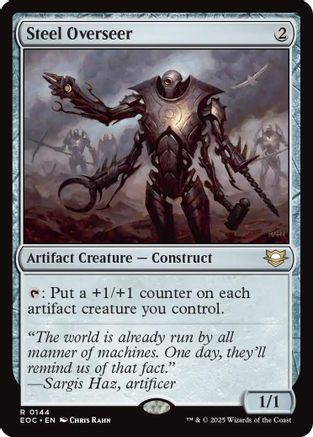 Steel Overseer (EOC-144) - Commander: Edge of Eternities、Wizards of the Coast、kayou