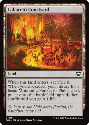 Cabaretti Courtyard (EOC-151) - Commander: Edge of Eternities、Wizards of the Coast、kayou