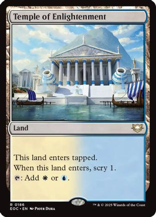 Temple of Enlightenment (EOC-186) - Commander: Edge of Eternities、Wizards of the Coast、kayou