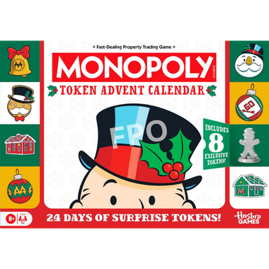 Monopoly: Token Advent Calendar、Hasbro、kayou