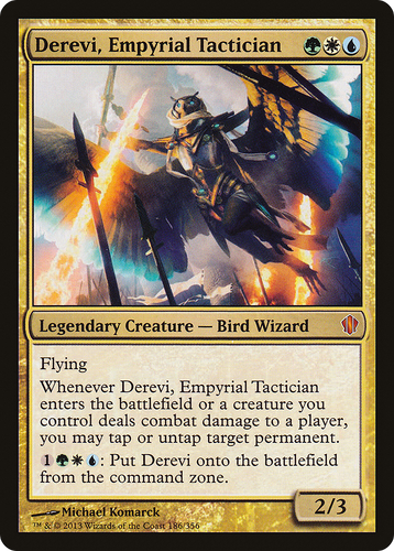 Derevi, Empyrial Tactician (C13-186) - Commander 2013 (LP)、Wizards of the Coast、kayou