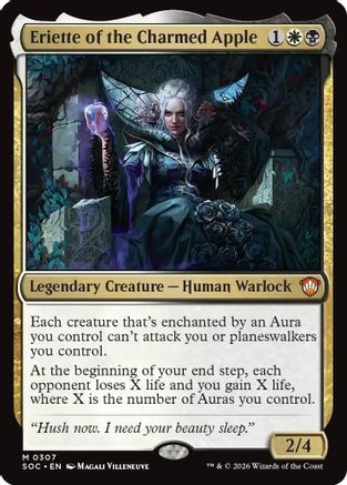 Eriette of the Charmed Apple (SOC-307) - Commander: Secrets of Strixhaven、Wizards of the Coast、kayou