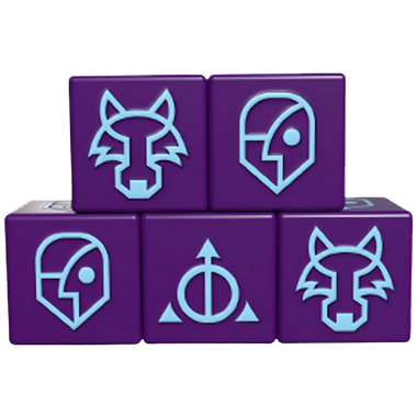 Ashes Ascendancy: Illusion Dice Pack (5ct)、Plaid Hat Games、kayou