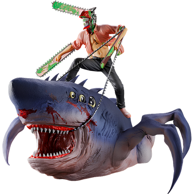 Chainsaw Man: The Movie - Reze Arc: Chainsaw Man & Beam (The Movie Second) Mega Impact Ichibansho Figure (PREORDER)、Bandai、kayou