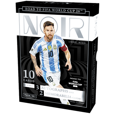2025/26 Panini Noir Road to FIFA World Cup Soccer Hobby Box、PANINI AMERICA INC、kayou