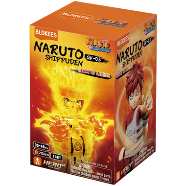 専用 エウレカ3BOX ナルト1BOX Blokees: Naruto Shippuden GV03 Heart of a Ninja - Blind Box