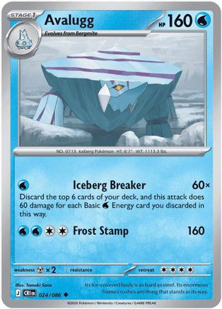 bergmite pokemon card value 44/203 SWSH Evolving Skies Reverse Holo Common T – Kawaii Collector Water Water Break Open (10) If your opponent has a Stadium card in play BERGMITE pokemon card(Rev holo) |
