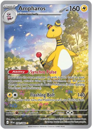 ampharos pokemon cards 049/198 - Chilling Reign - Rare - Evolution 3 Card Lot this attack does 90 more damage Amazon.com: Pokemon - Ampharos V