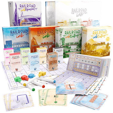 Railroad Ink Challenge: Ultimate Collector's Edition、HORRIBLE GUILD、kayou
