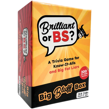 Brilliant or BS: Big Bluff Box (PREORDER) - Game Nerdz