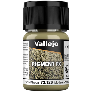 Acrylicos Vallejo: Wood Green - Pigment FX 35ml、Acrylicos Vallejo, S.L.、kayou