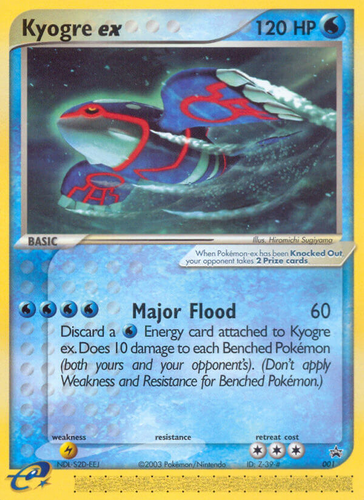 Kyogre ex 1/40 - Nintendo Black Star Promos Holofoil (HP)、The Pokémon Company、kayou