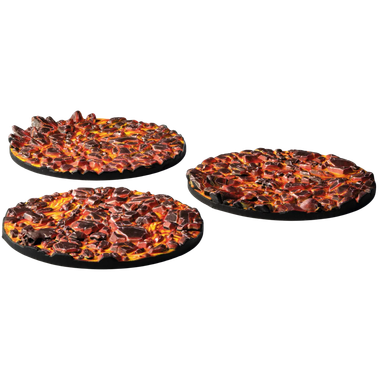 GamersGrass: Battle Ready Toppers - Molten Lava - Round 50mm (3ct)、GamersGrass、kayou