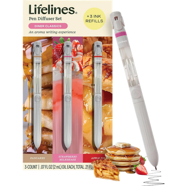 Lifelines: Yummy Pens Gift Set - Diner Classics - 3-Pack、Lifelines、kayou