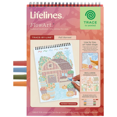 Lifelines FlowArt: Trace-by-Line - Fall Harvest、Lifelines、kayou