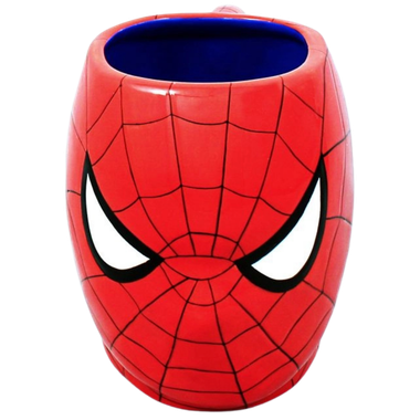 Marvel: Spider-Man Face - 3D Mug、Silver Buffalo、kayou